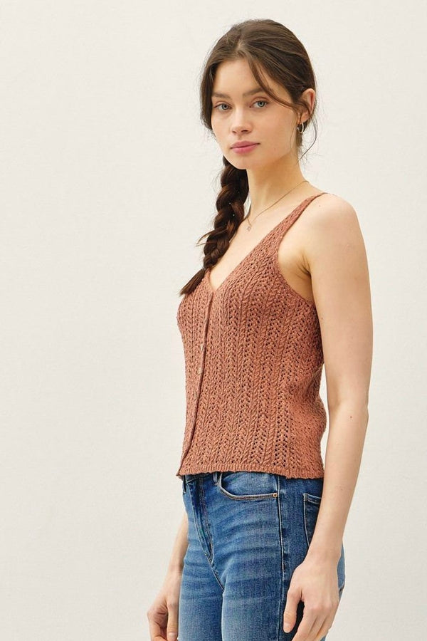 Nia Crochet Top