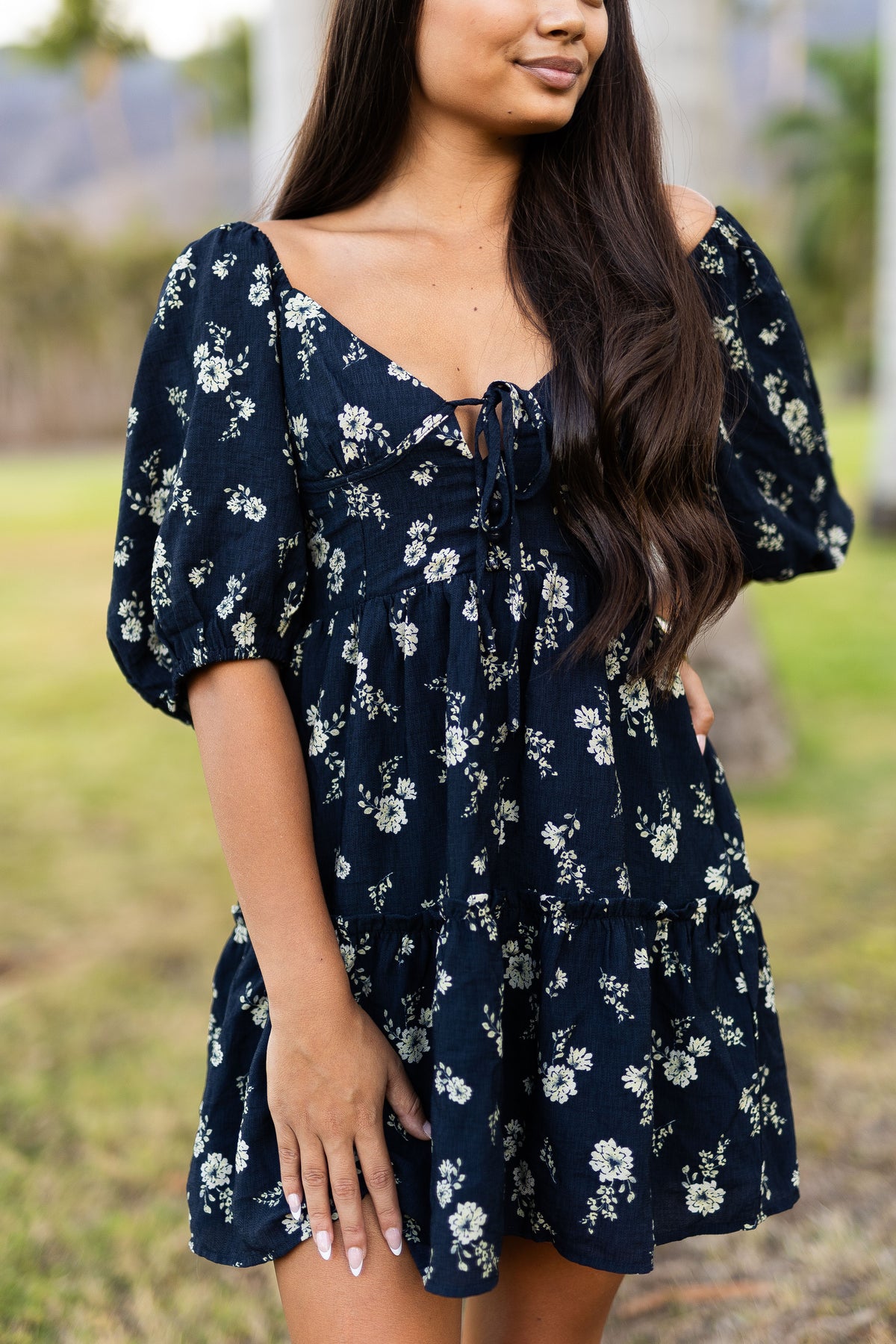 Moonlight Floral Dress