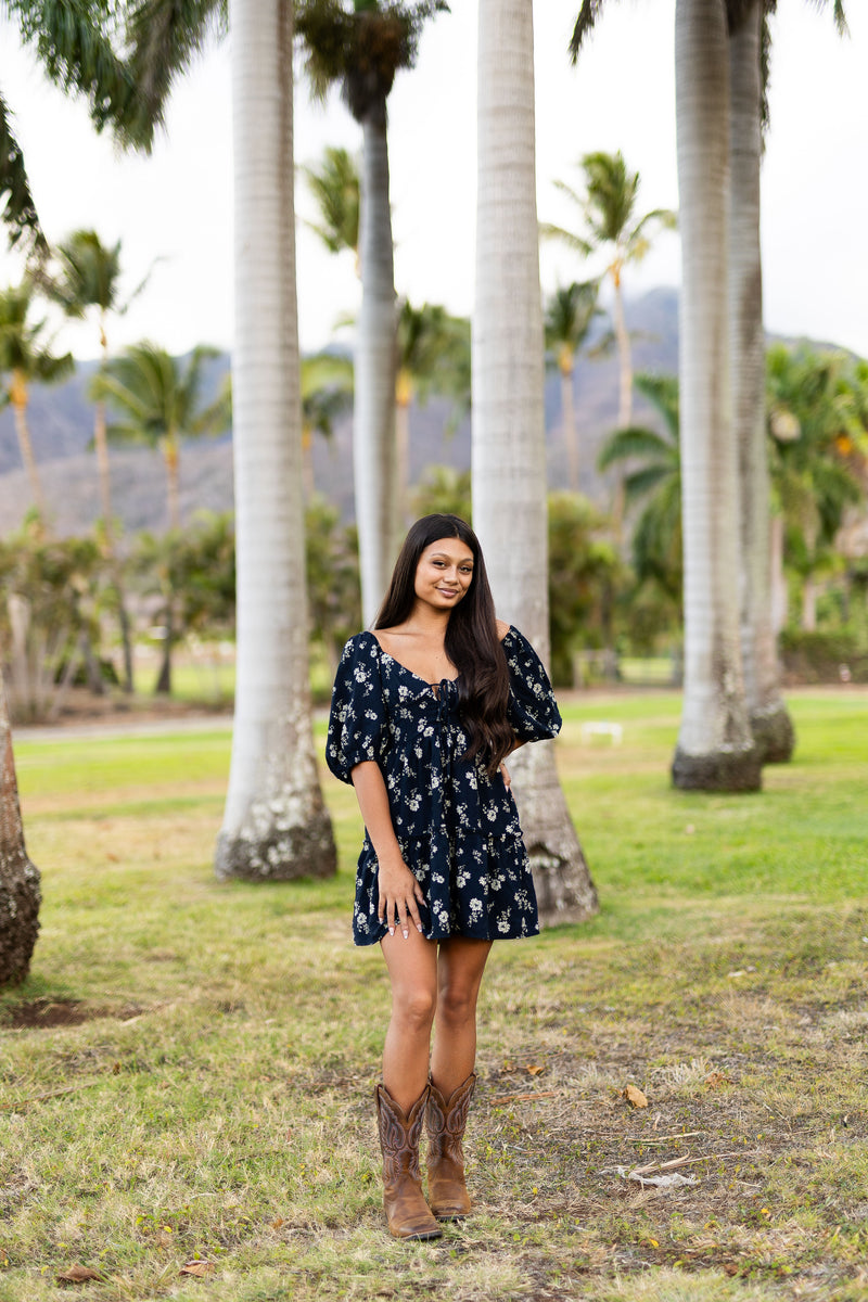 Moonlight Floral Dress
