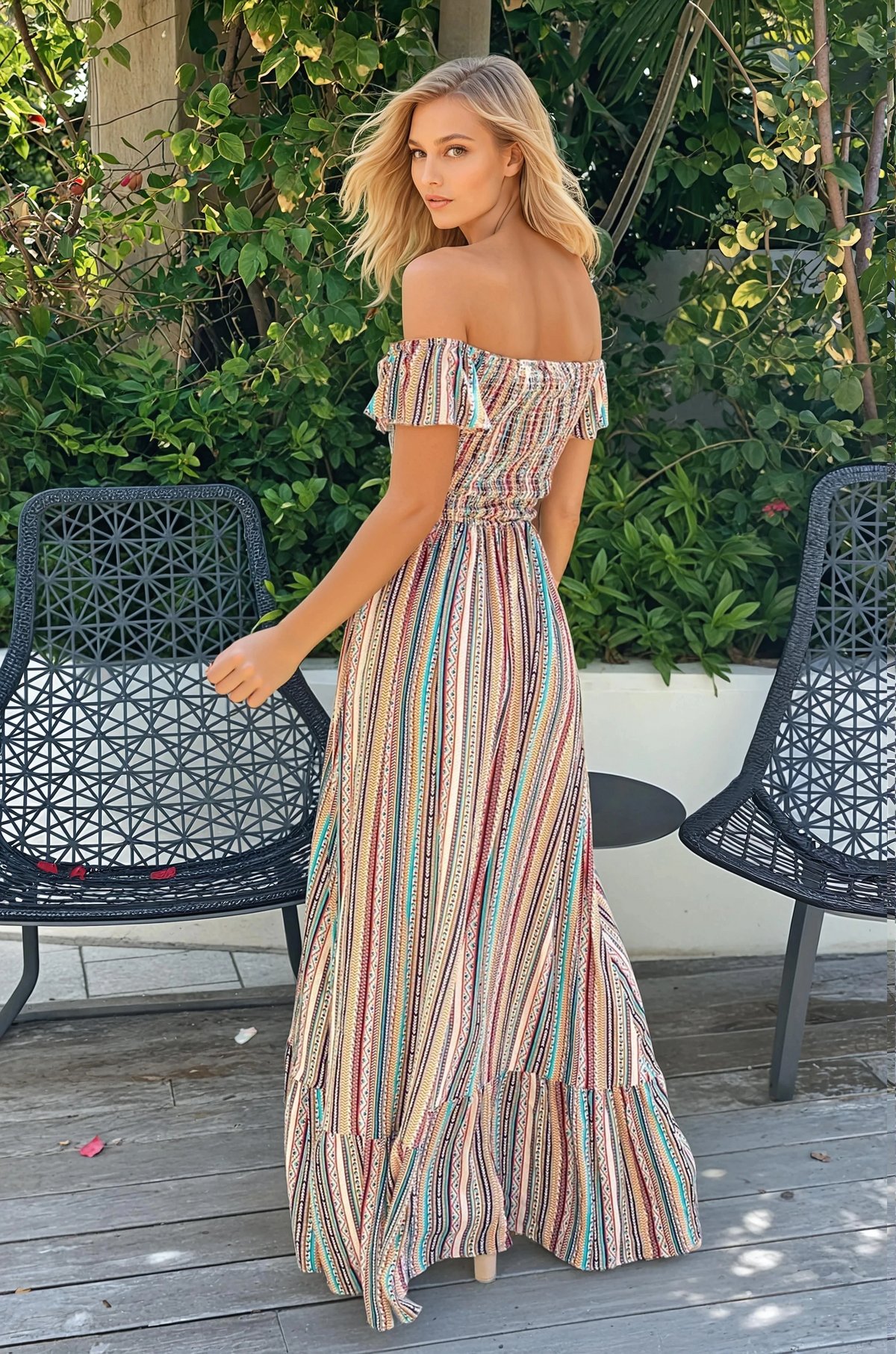 Sydney Off Shoulder Maxi