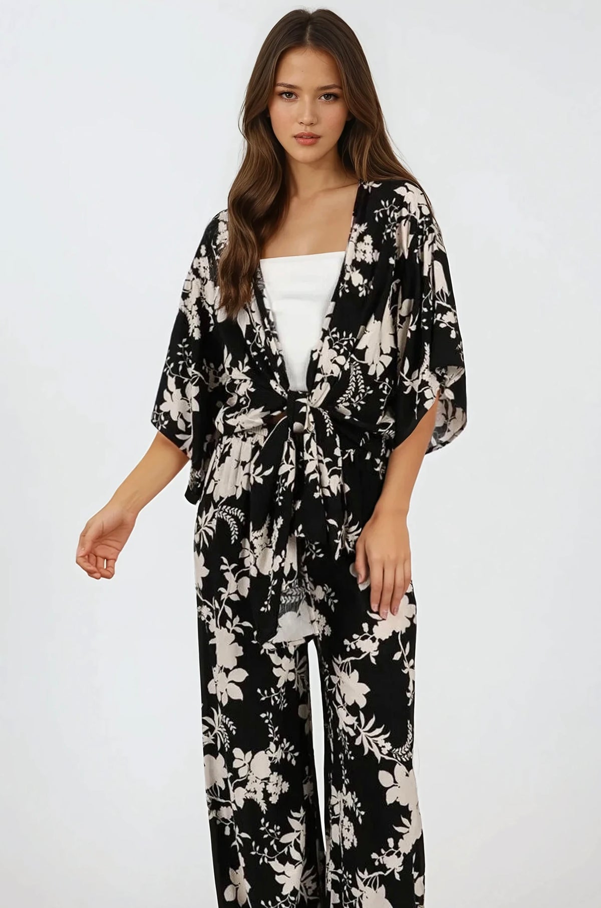 Floral Kimono Cardigan