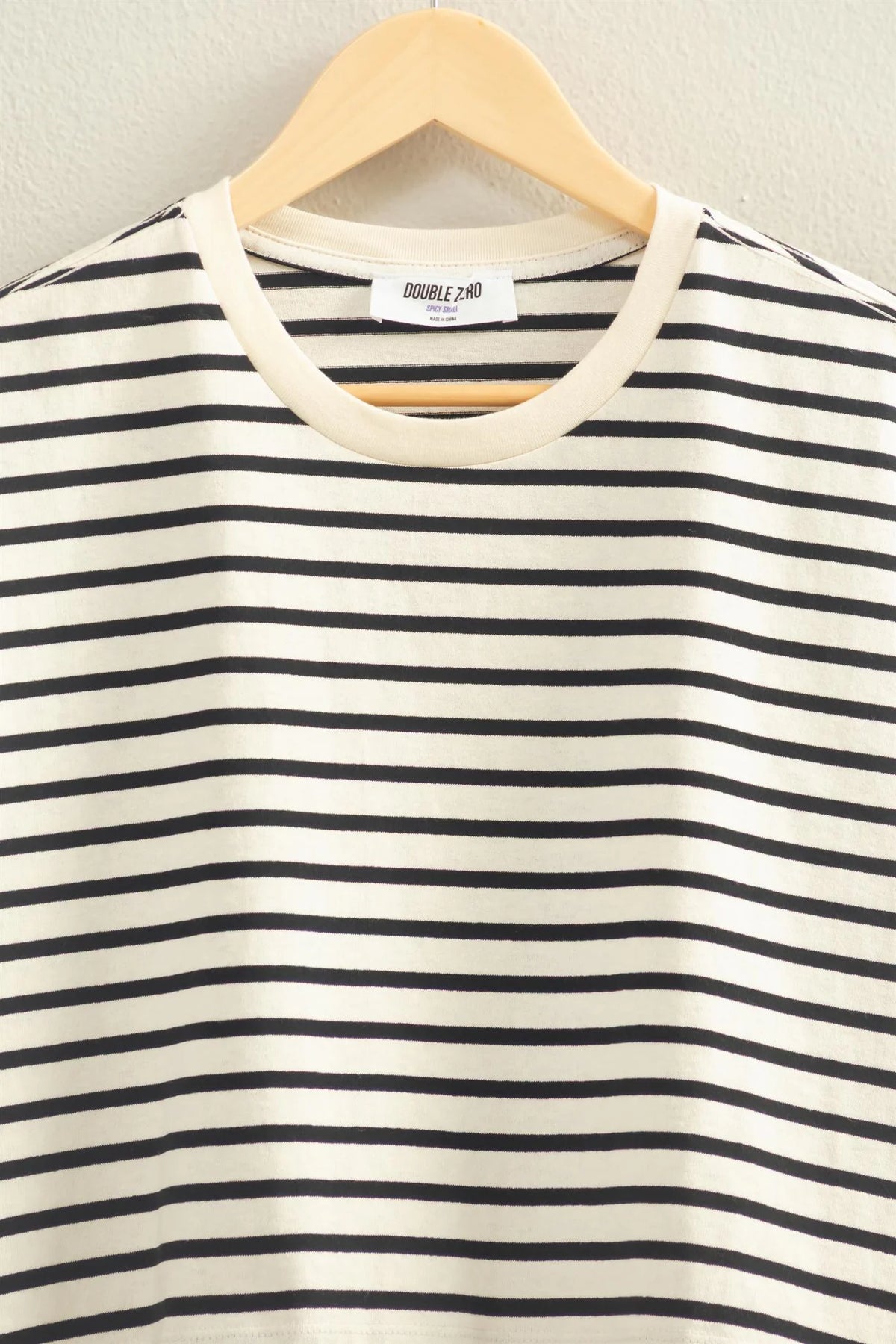 Striped Crop Tee