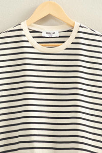 Striped Crop Tee