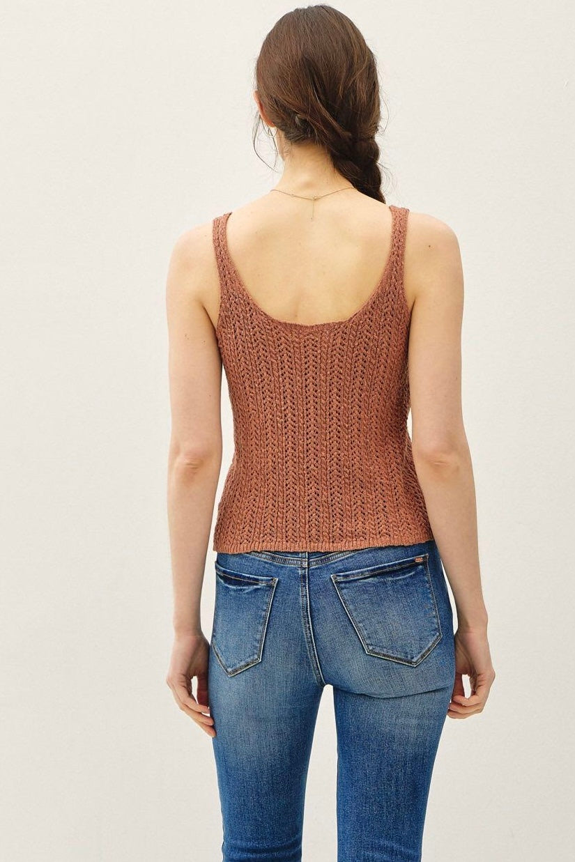 Nia Crochet Top