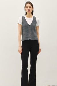 Wool Blend Sweater Vest