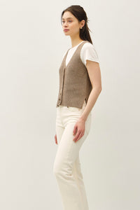 Wool Blend Sweater Vest