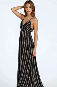 Ivy Striped Maxi Dress