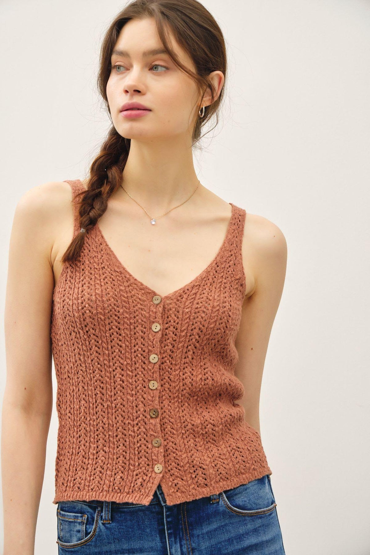 Nia Crochet Top