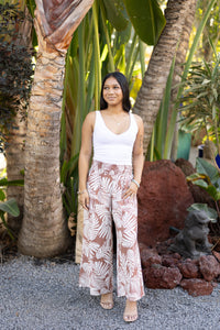 Tropical Smocked Pant