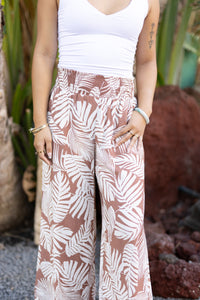 Tropical Smocked Pant