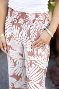 Tropical Smocked Pant