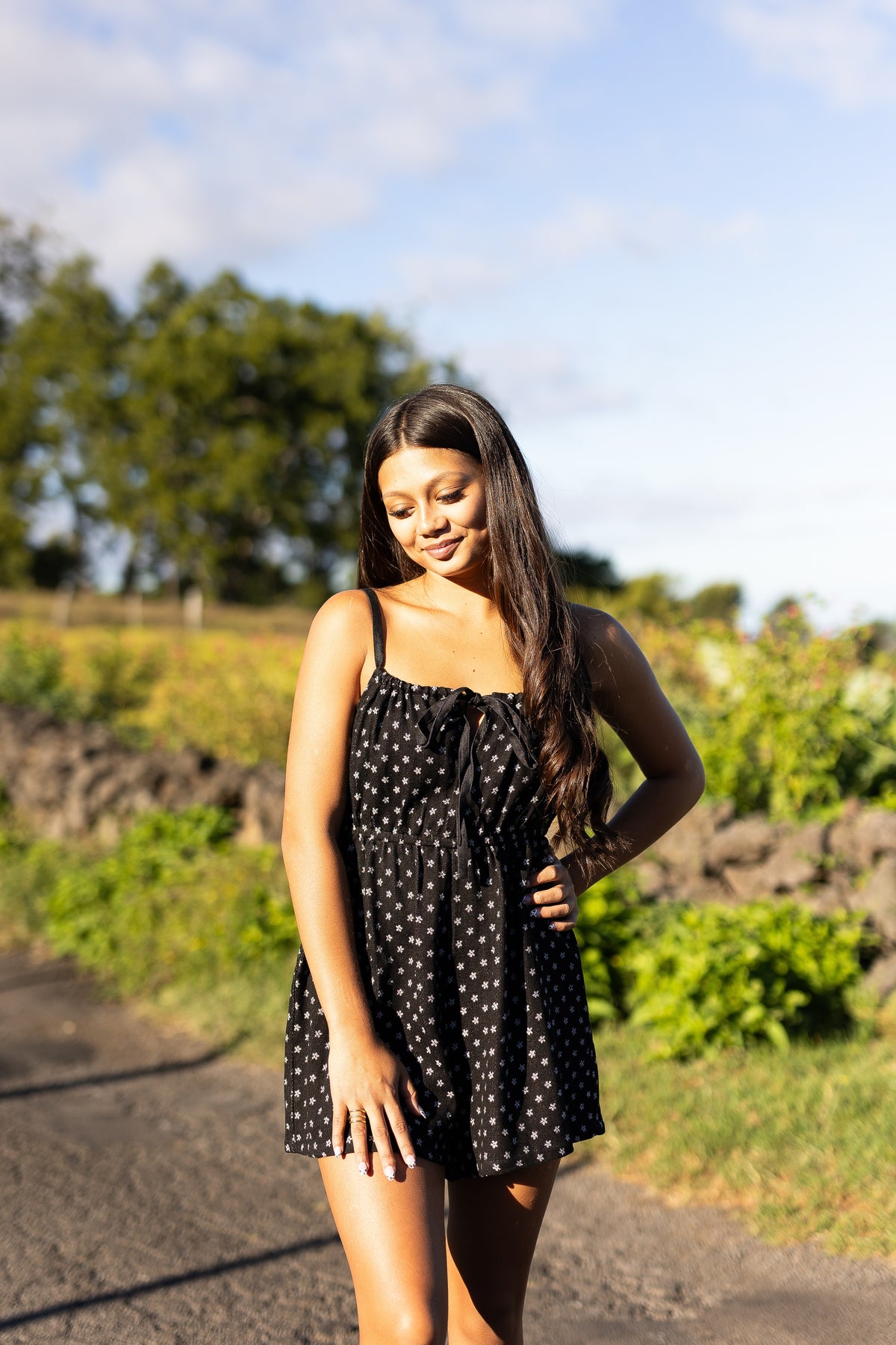 Sadie Floral Romper