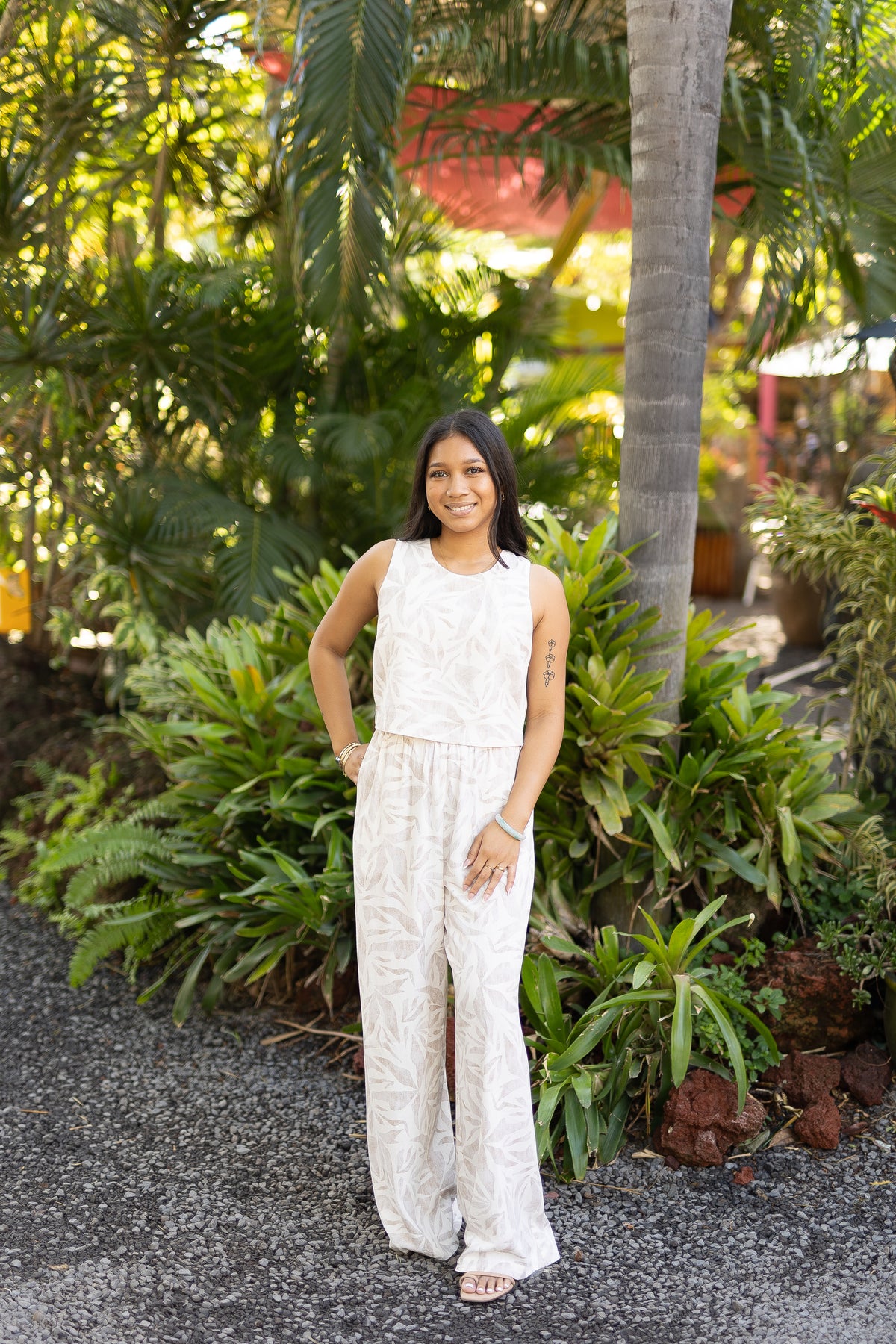 Driftwood Dreams Pleated Pants