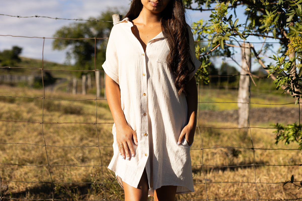 Dylan Shirt Dress