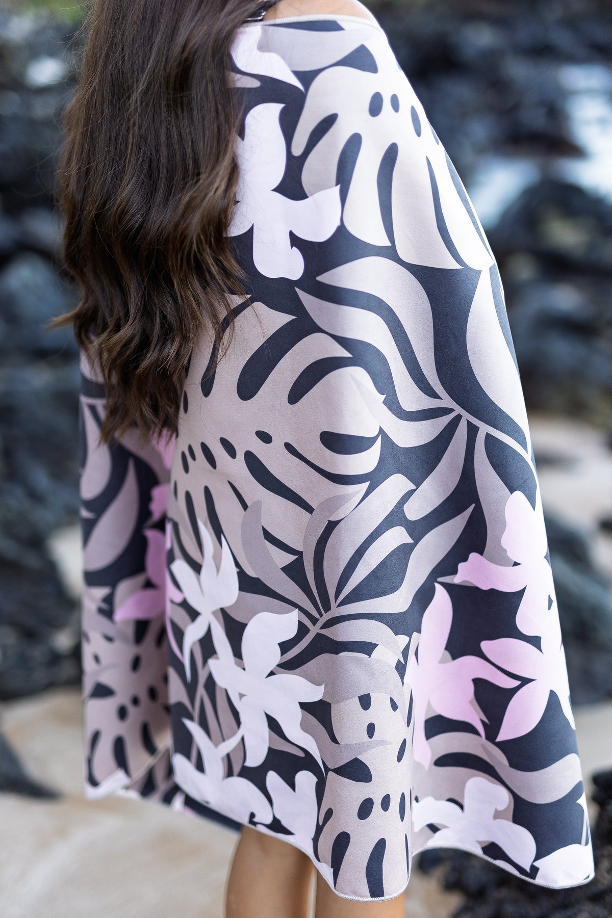 Monstera Microfiber Towel