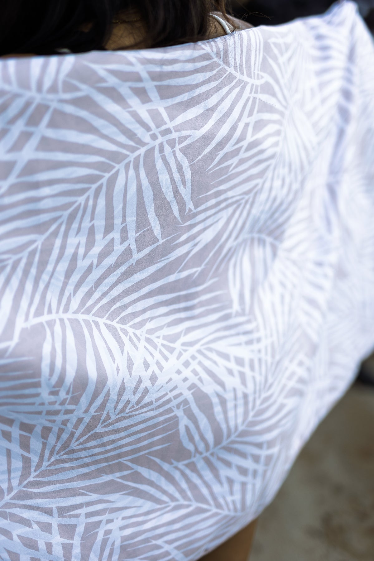 Palm Leaves Microfiber Towel