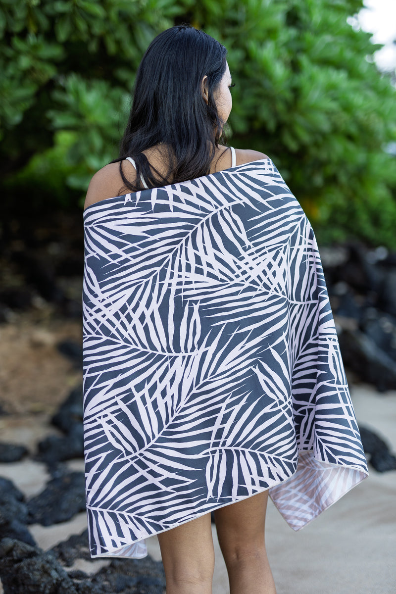 Palm Leaves Microfiber Towel