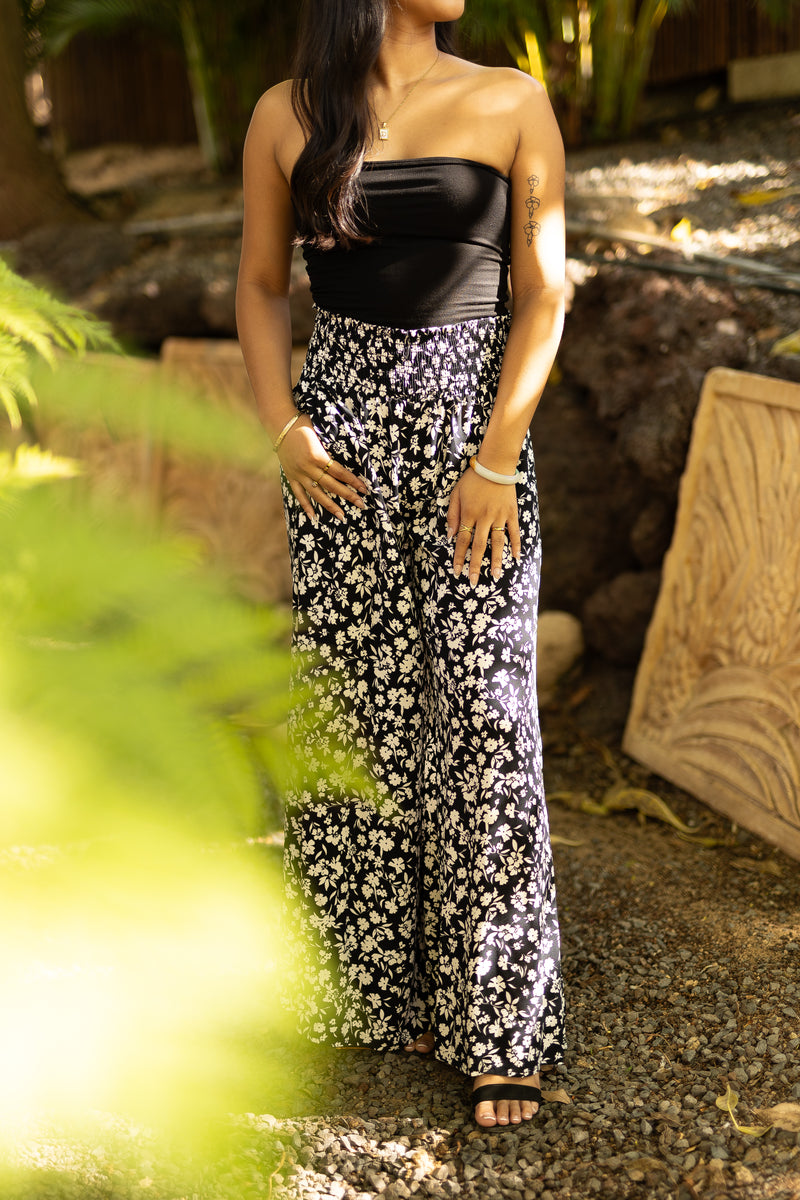 Ditsy Floral Smocked Pant