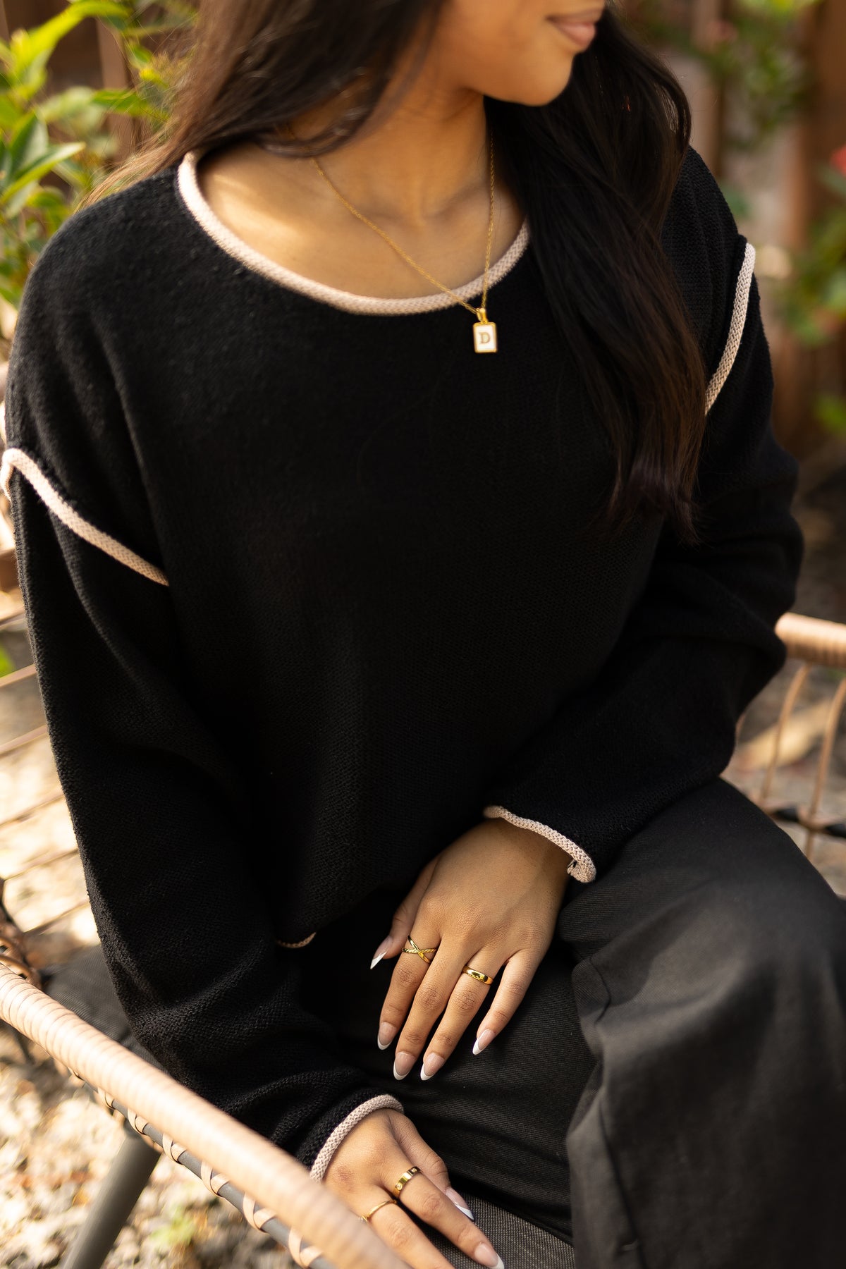 Ryanne Drop Shoulder Sweater