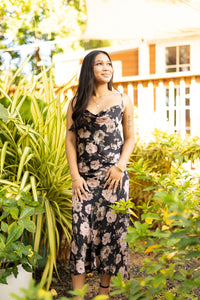 Ashen Rose Slip Dress