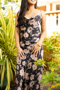 Ashen Rose Slip Dress