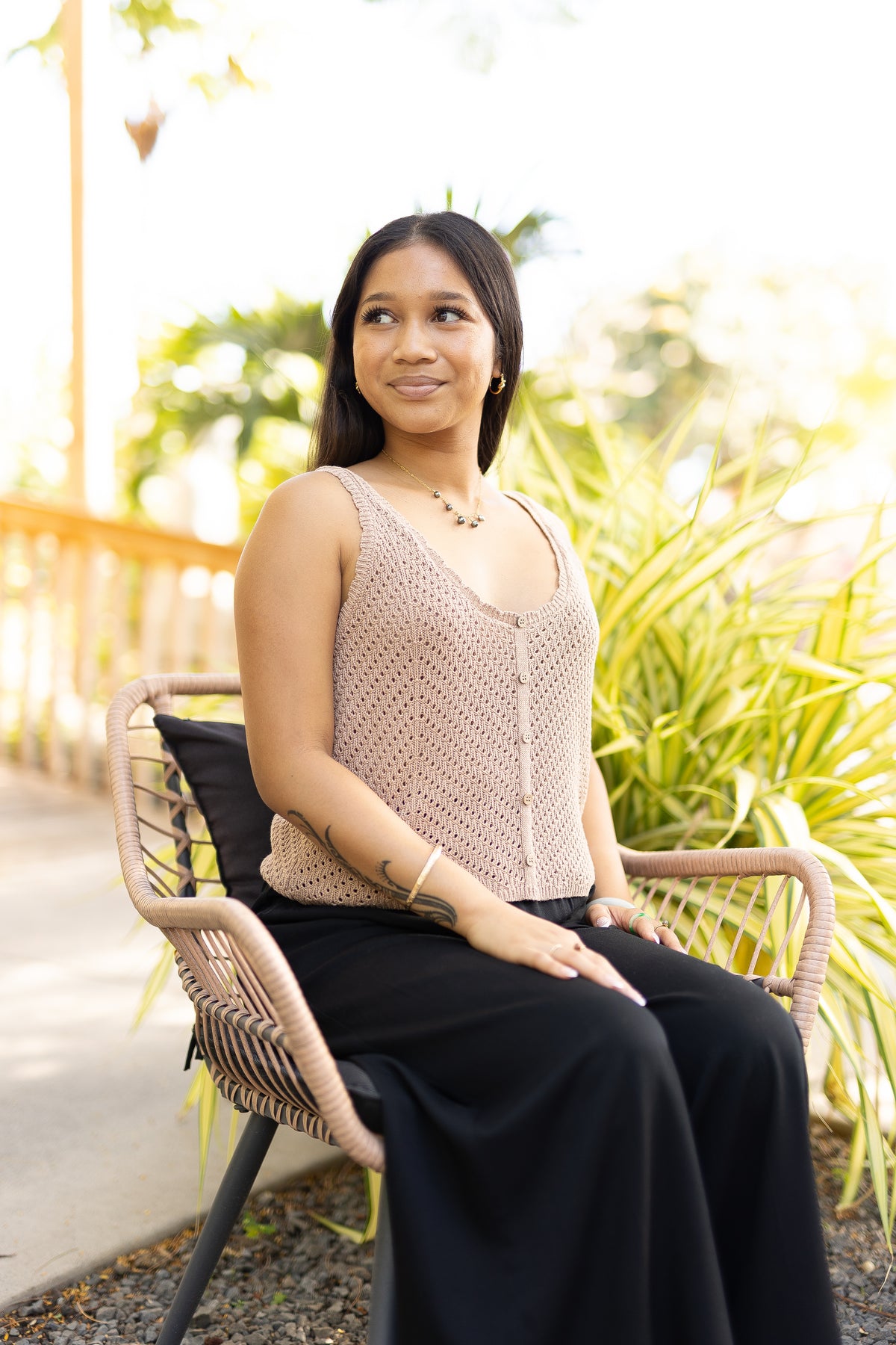 Sadie Crochet Tank