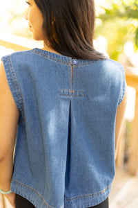 Modern Muse Denim Top