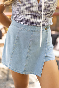 Sofie Denim Skort
