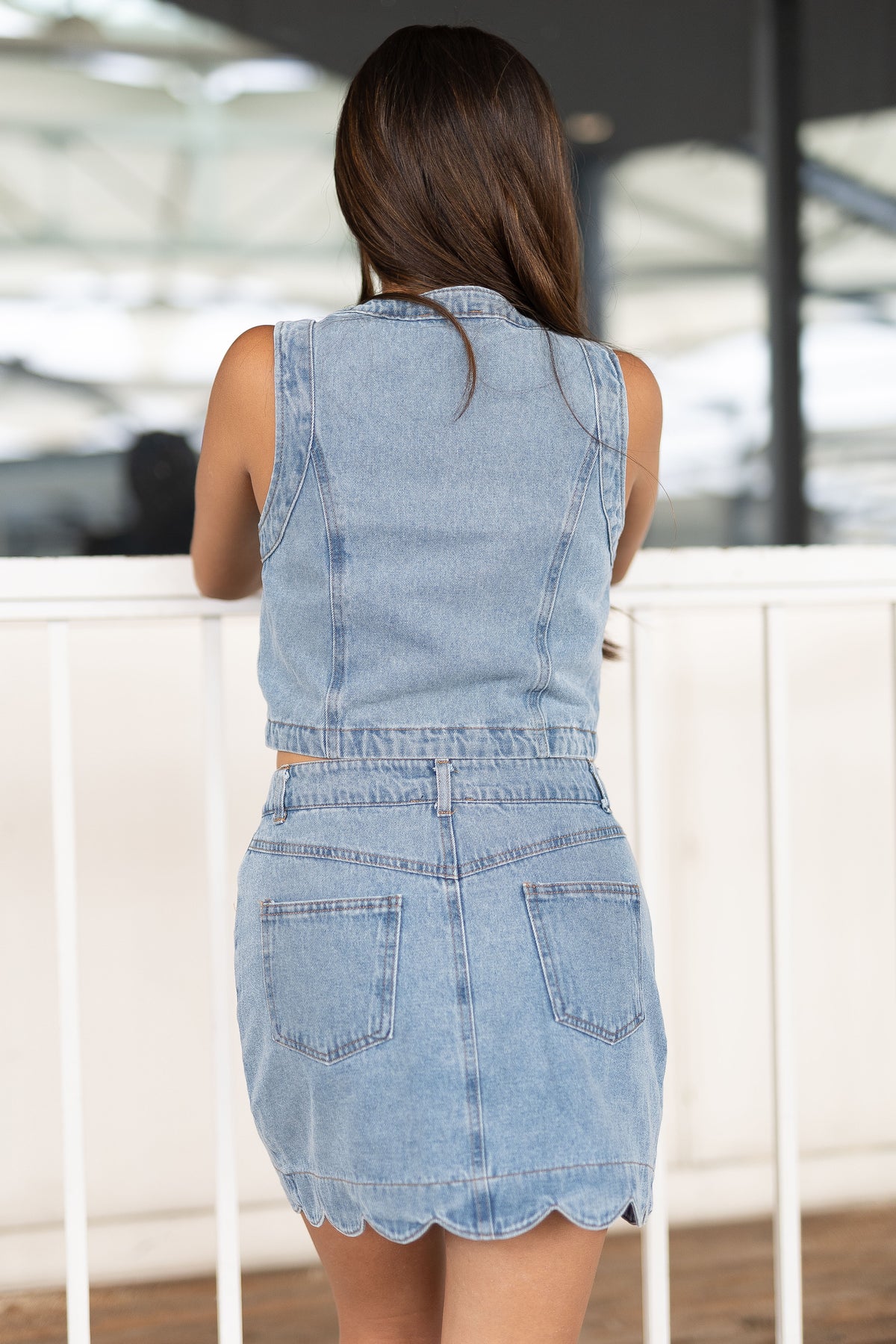 Carter Denim Skirt