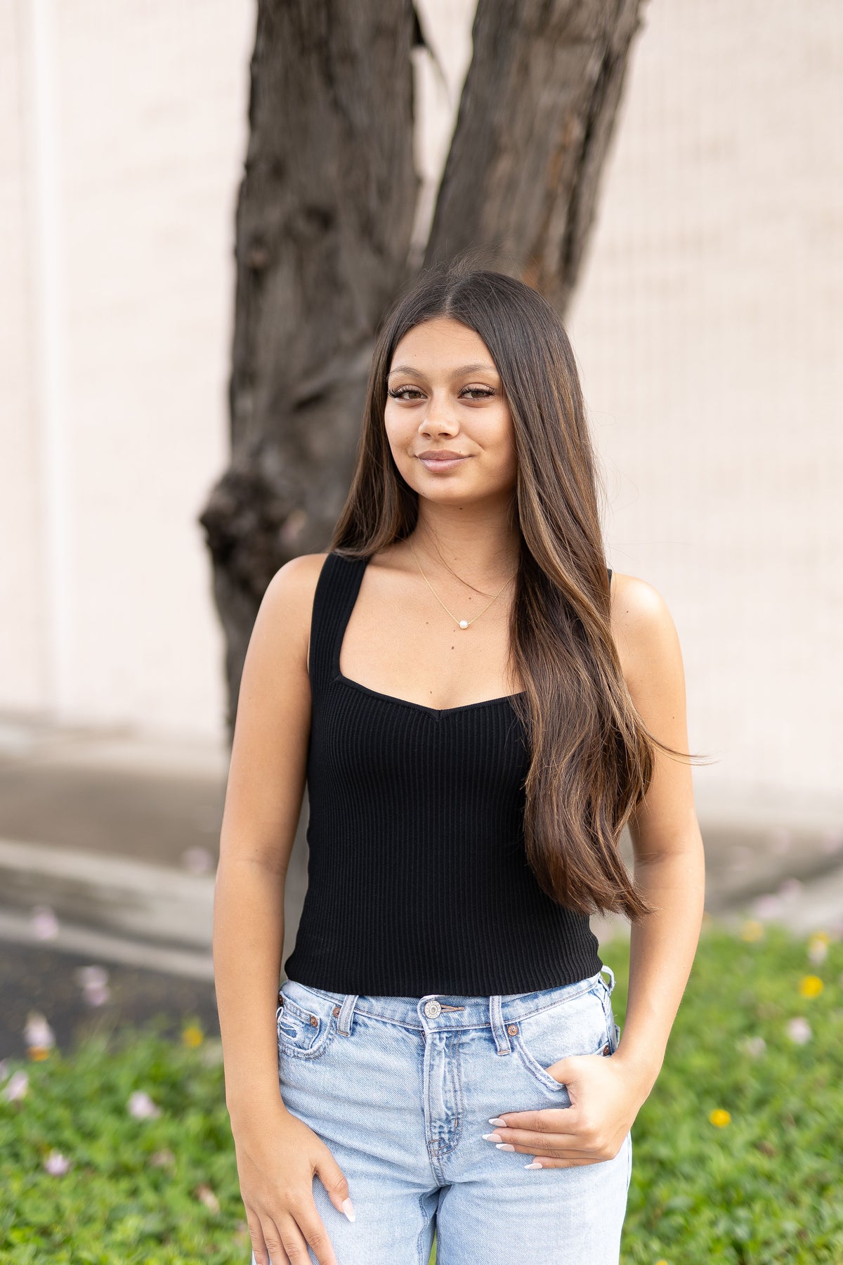 Essential Square Neck Tank
