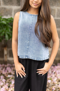 Loren Denim Tank
