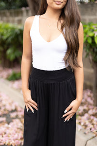Breezy Smocked Pant
