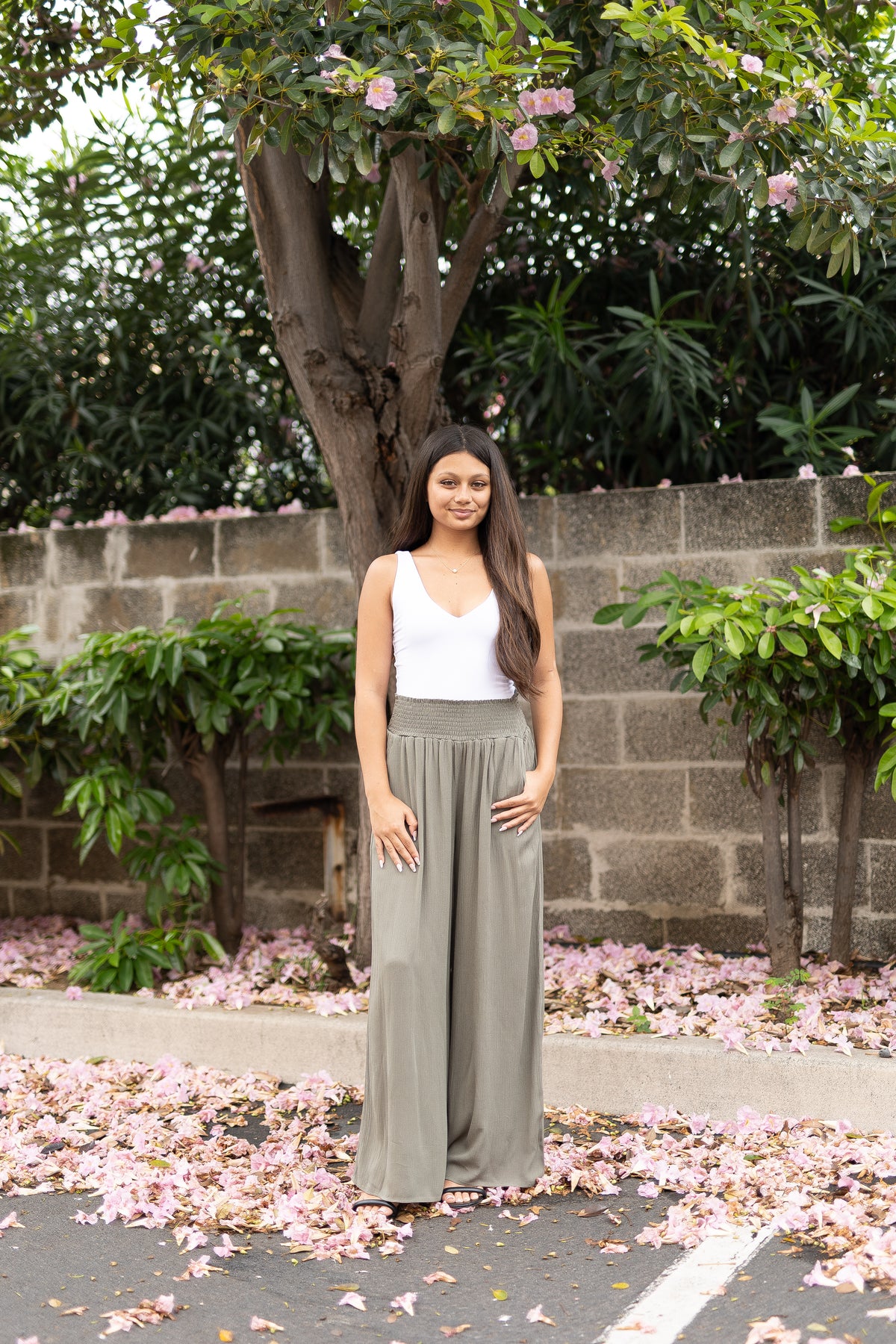 Breezy Smocked Pant