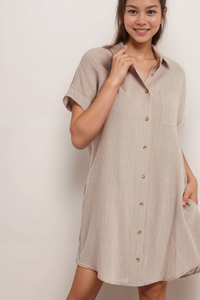 Dylan Shirt Dress